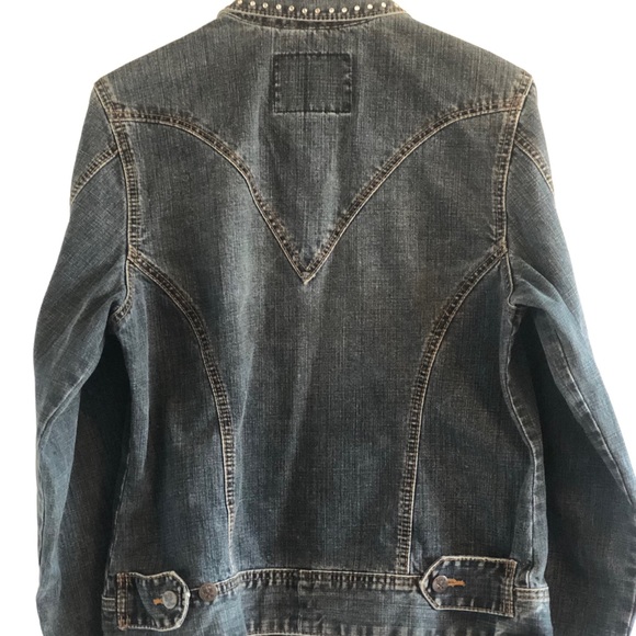 Authentic Brand 20X Jean Jacket Stud collar size Medium - Picture 6 of 9